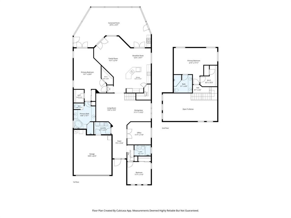 Floor Plan - 910 SW Palm Cove Dr