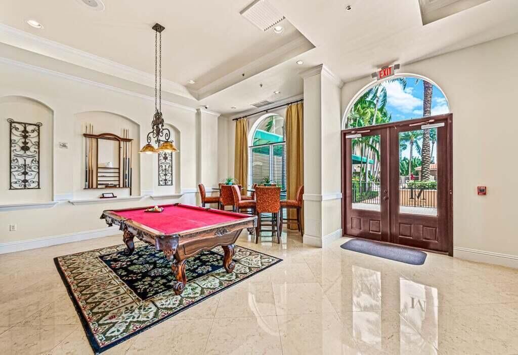 1112 Community Room Billards Table