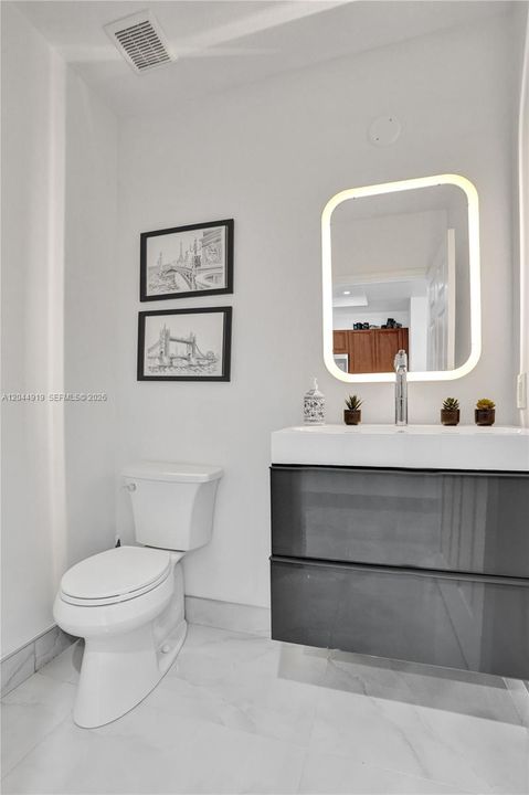 Downstairs Half Bath