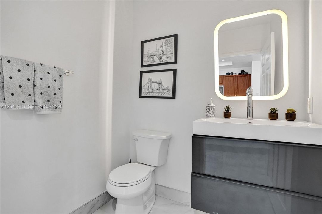 Downstairs Half Bath