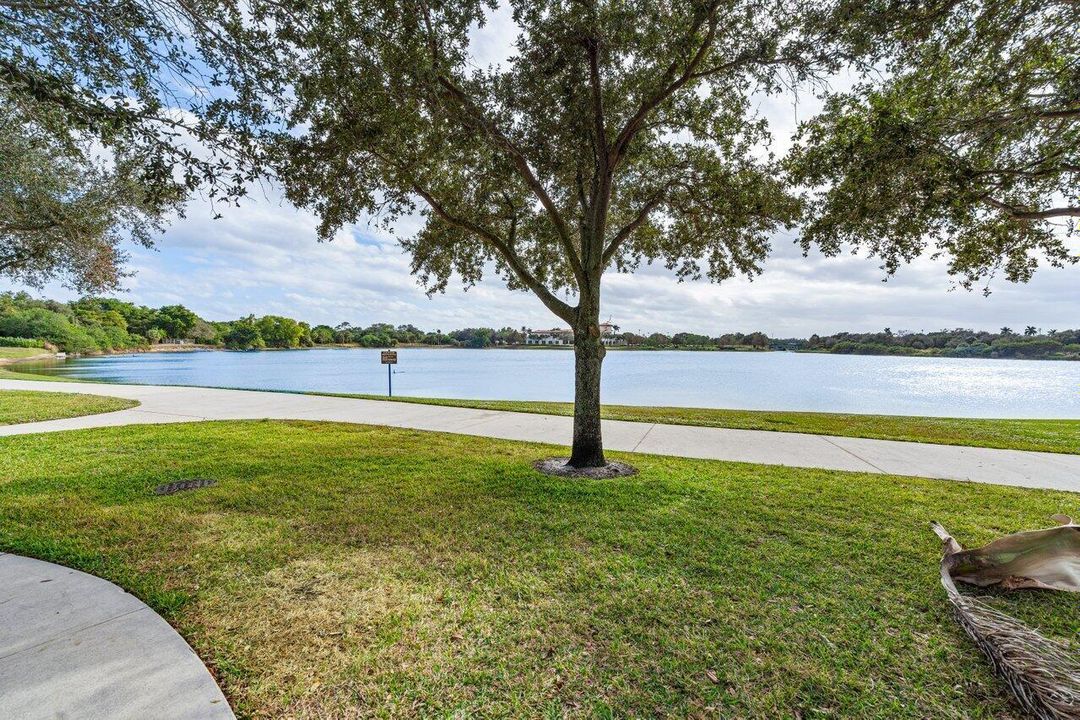 Walking Path Around Lake