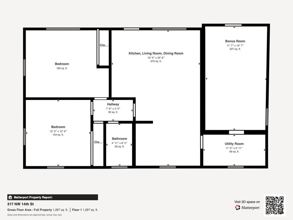 floorplan317 NW 14th St - Floor 1
