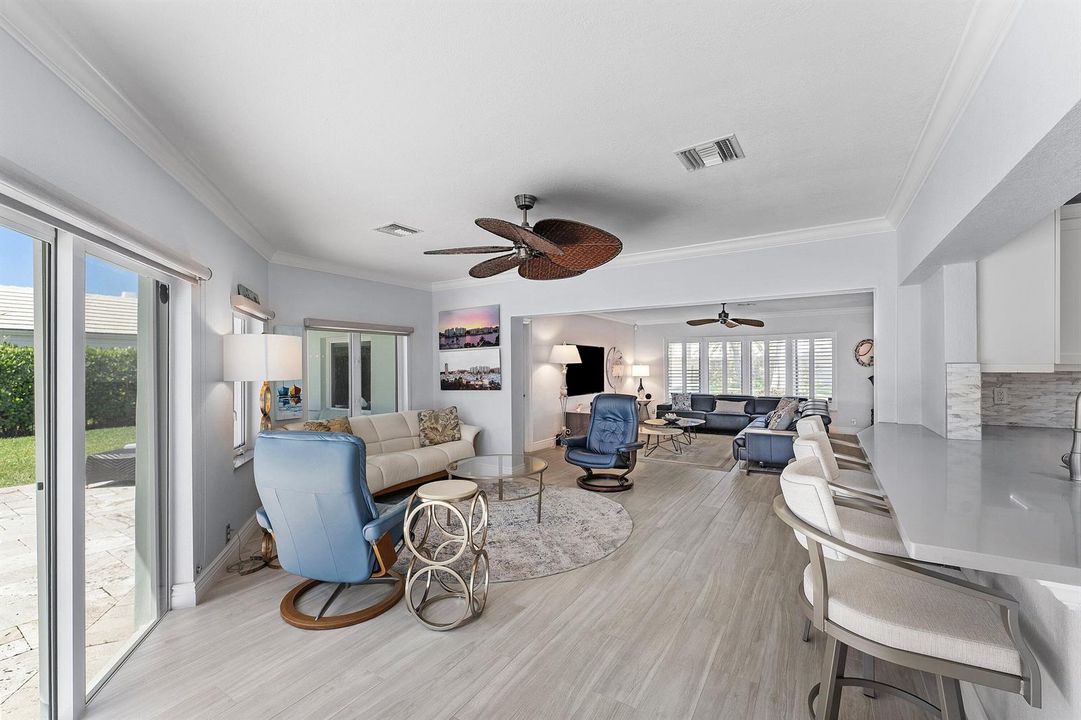 Family room sitting area