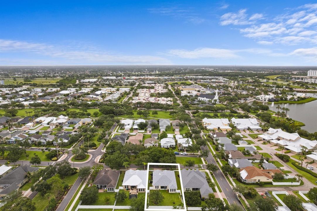 drone above
