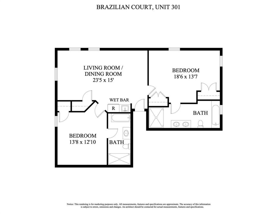 BRAZILIAN COURT, 301
