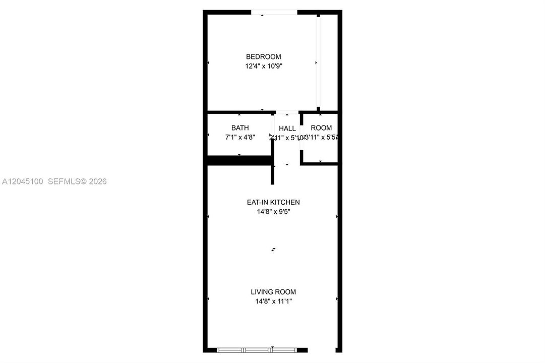 На продажу: $85,000 (1 спален, 1 ванн, 589 Квадратных фут)