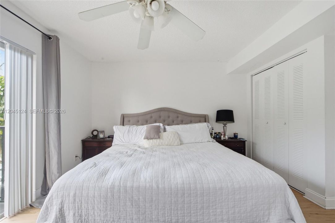 Balcony off bedroom