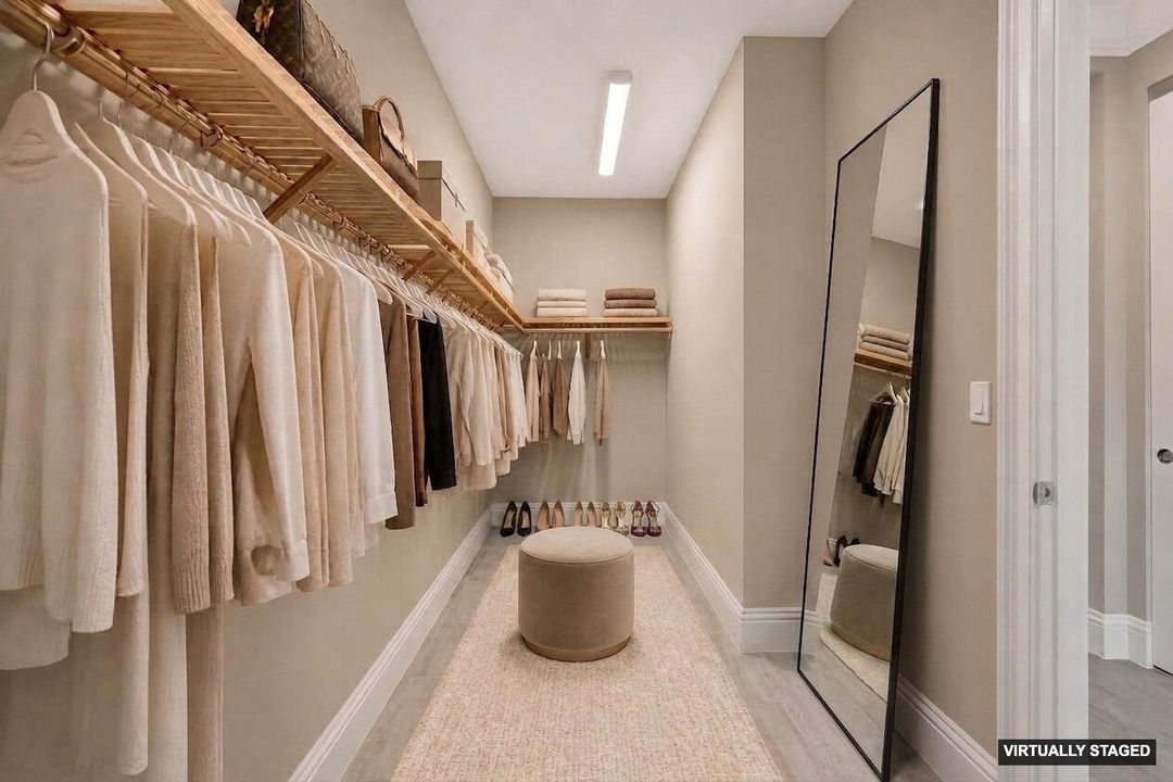 Primary Walk-In Closet