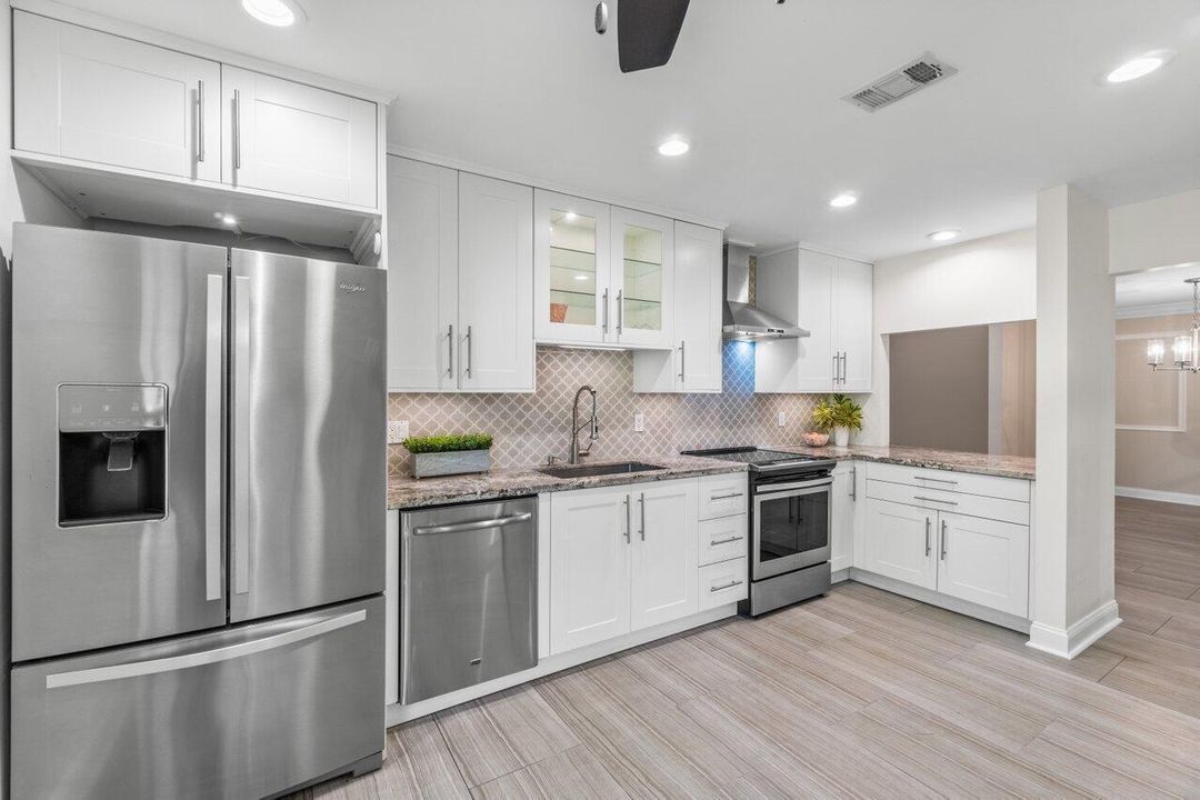 Inviting, updated kitchen