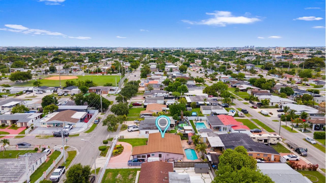 Aerial view