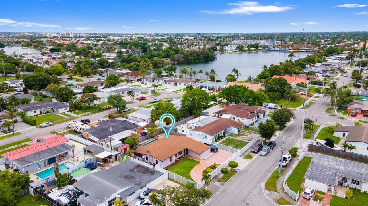 Aerial view