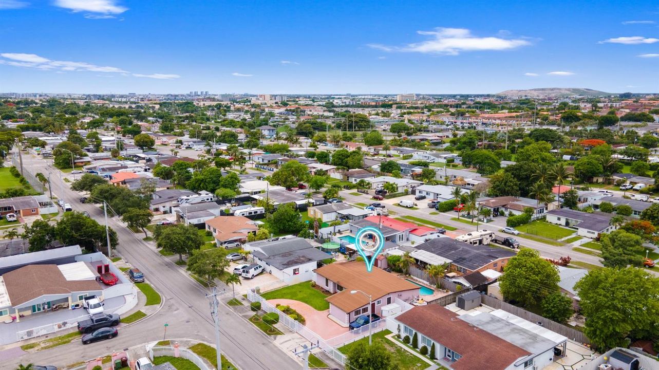 Aerial view