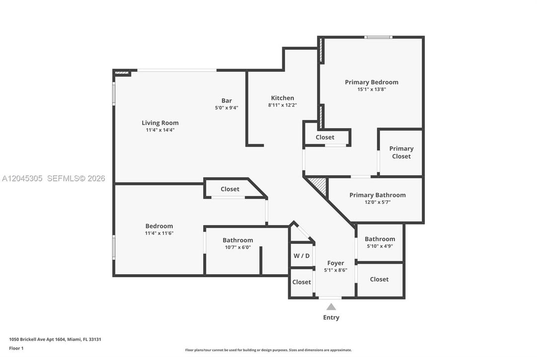 For Sale: $619,000 (2 beds, 2 baths, 1278 Square Feet)