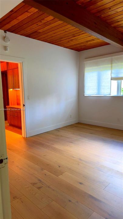 View from bedroom into central office