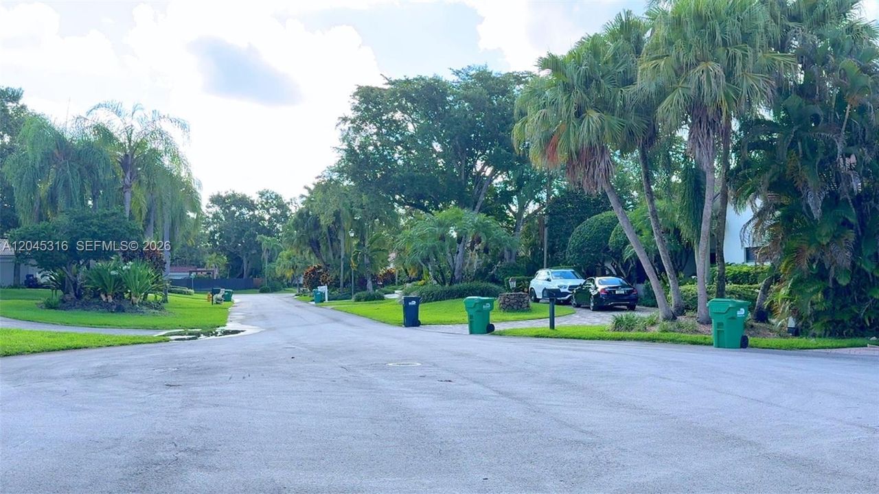 View from front of home