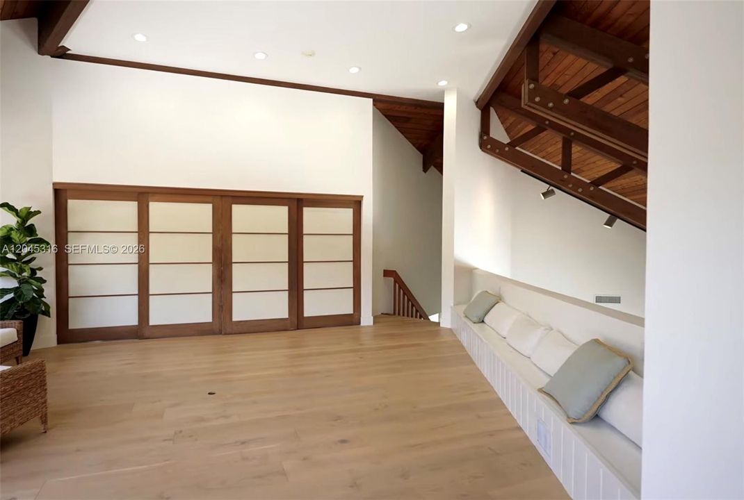 Looking at master bedroom doors