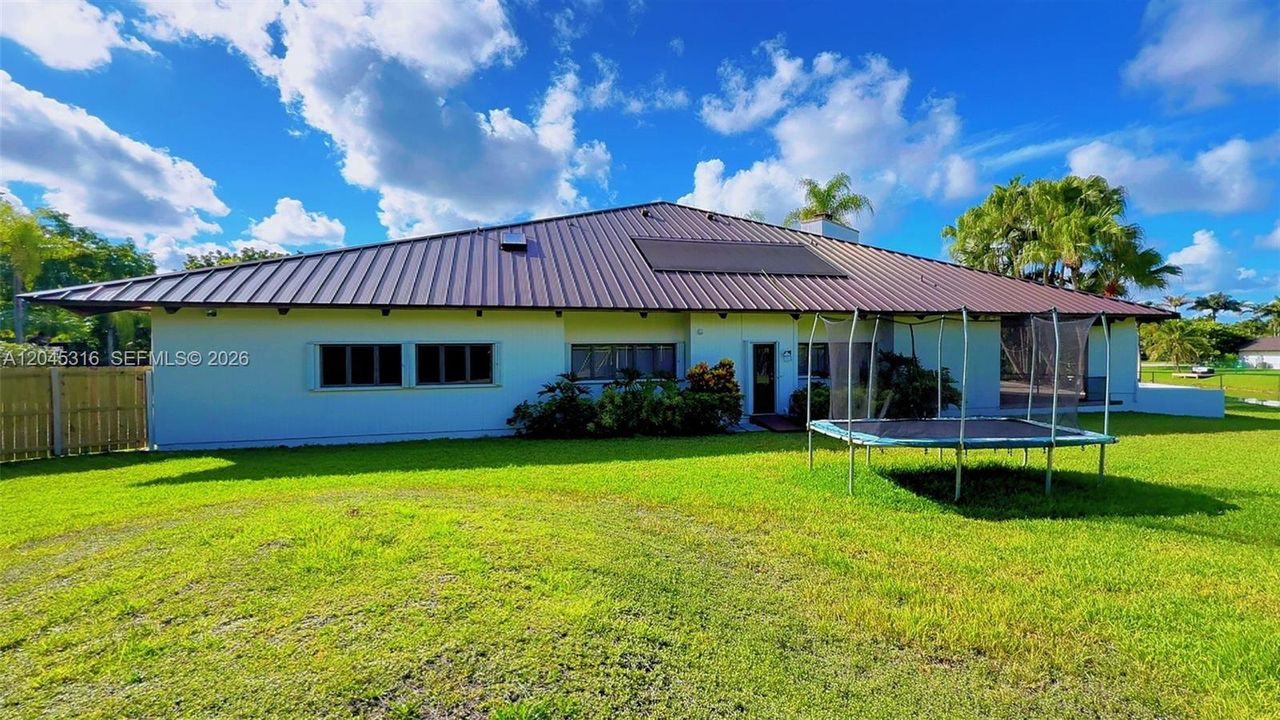 Side view of home
