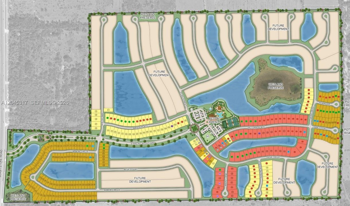 Esplanade at Starling Sitemap