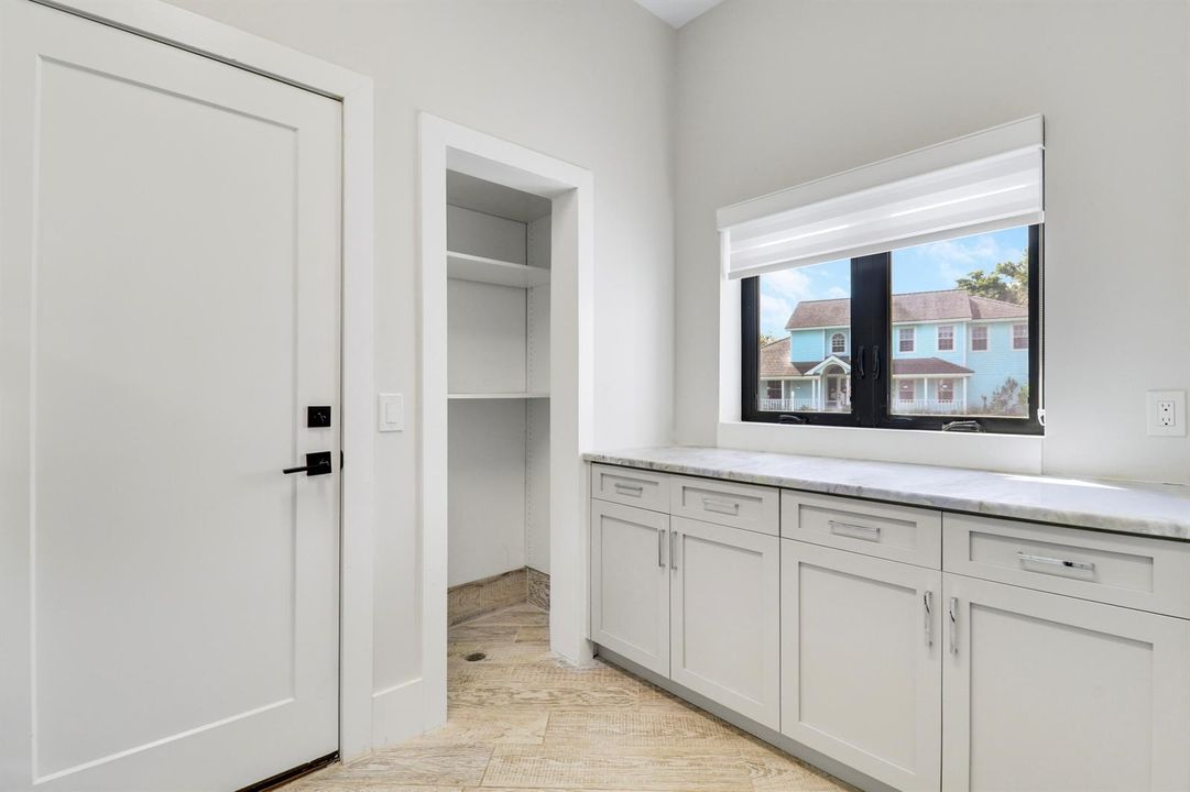 Laundry Room with Storage