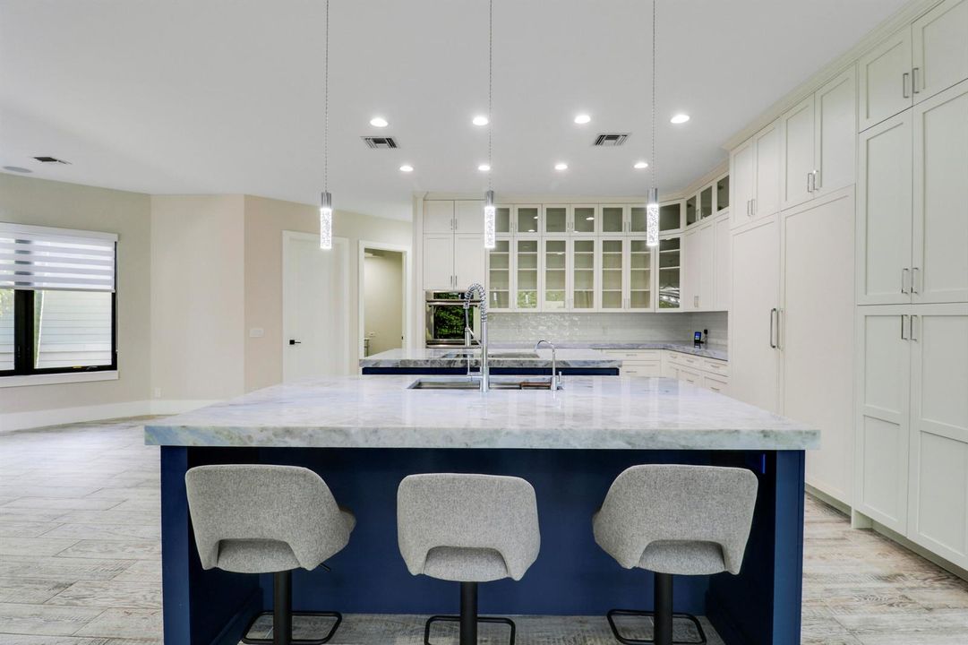 Kitchen with Double Island