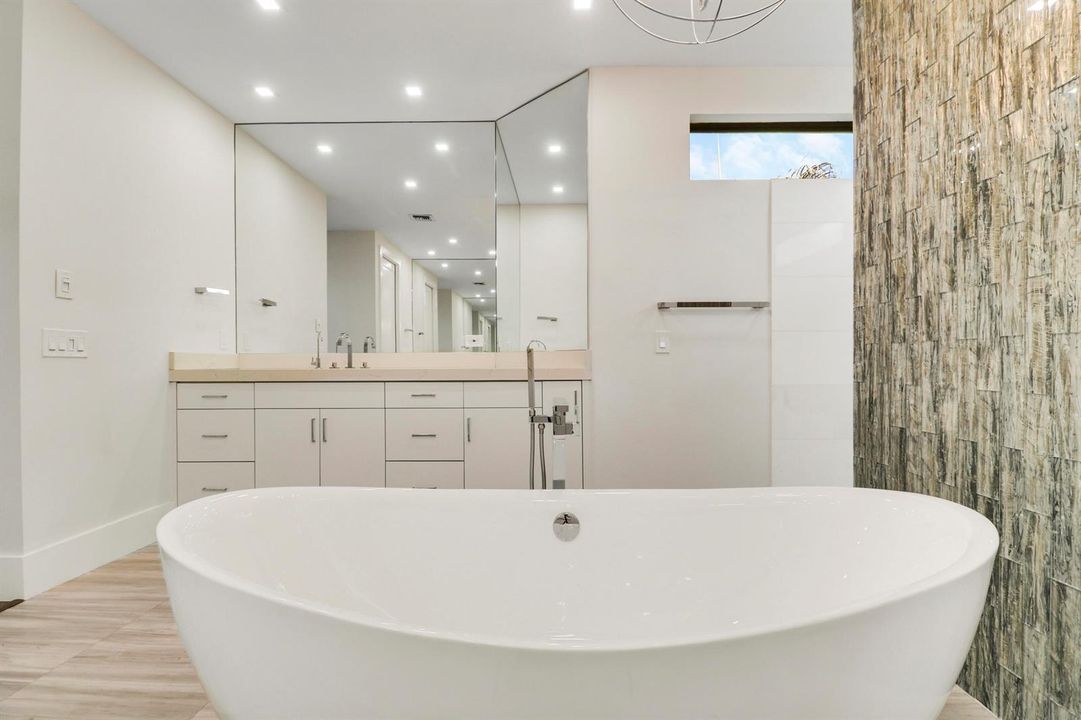 Primary Spa Like Tub and Bath
