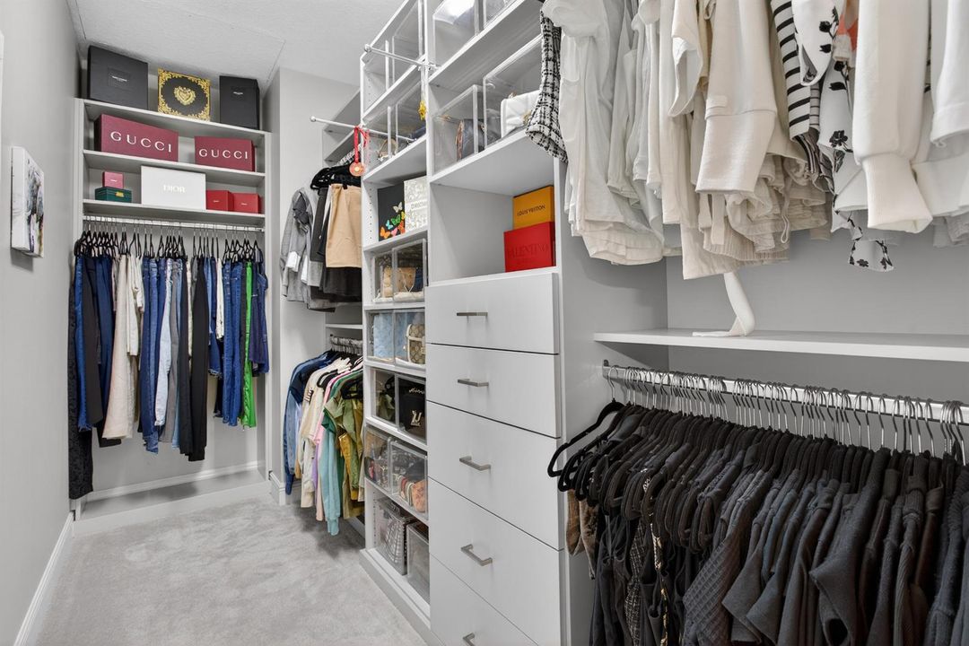Master closet