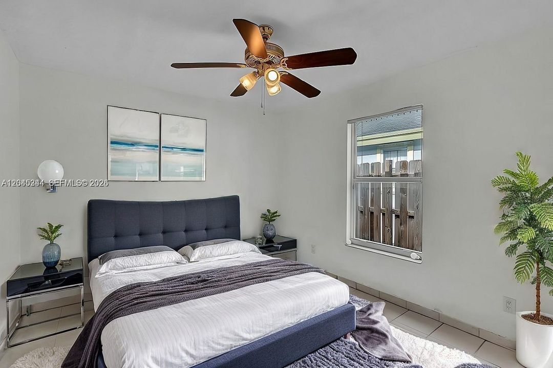 Virtually Staged Bedroom Example