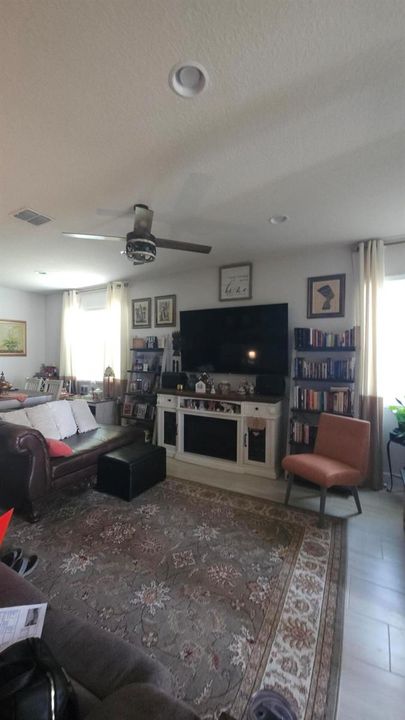 Living Room with Fireplace