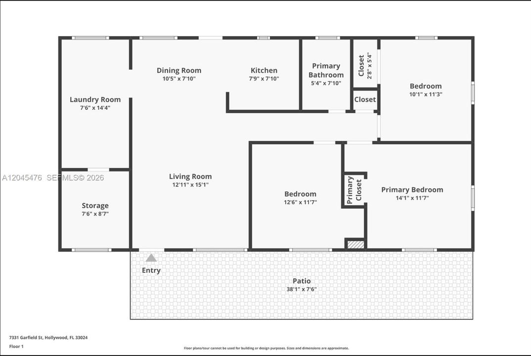 En Venta: $445,000 (3 camas, 1 baños, 1104 Pies cuadrados)