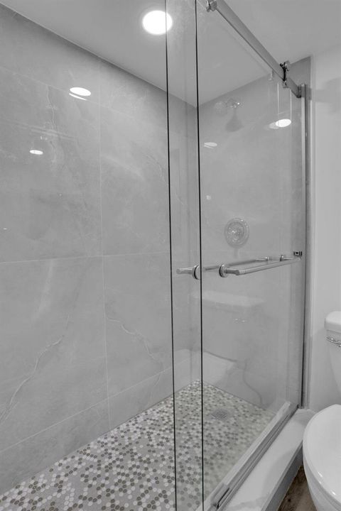 Beautiful walk in shower