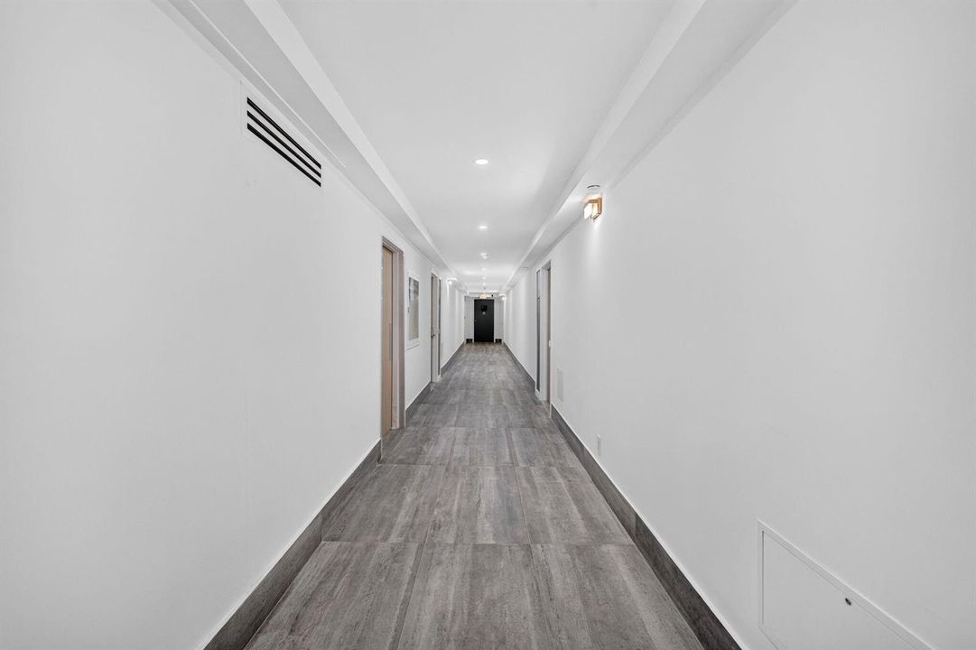 New hallways