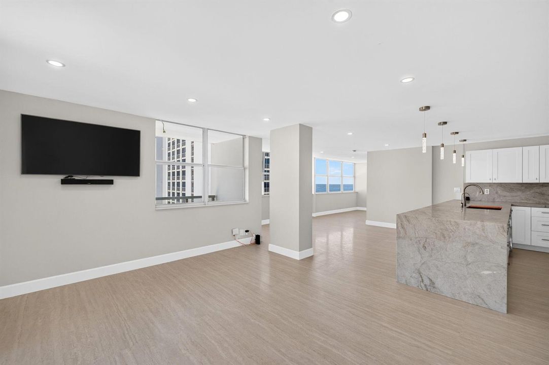 Spacious floor plan