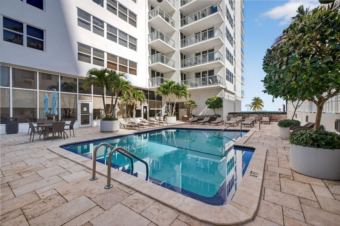 Pool area