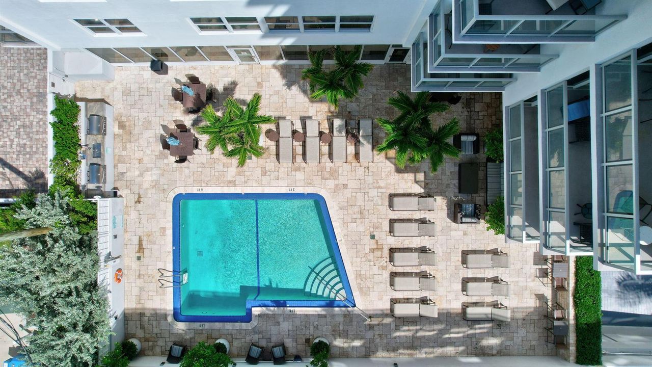 Pool area