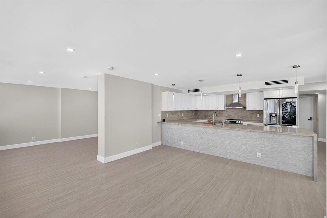 Open floor plan