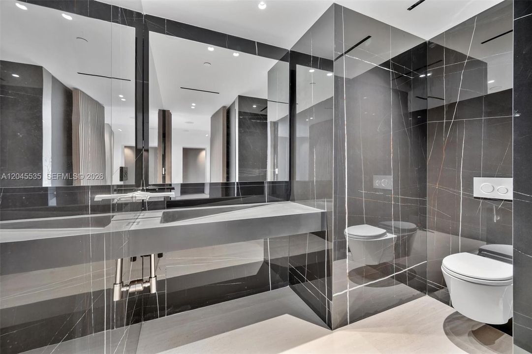 hallway bathroom