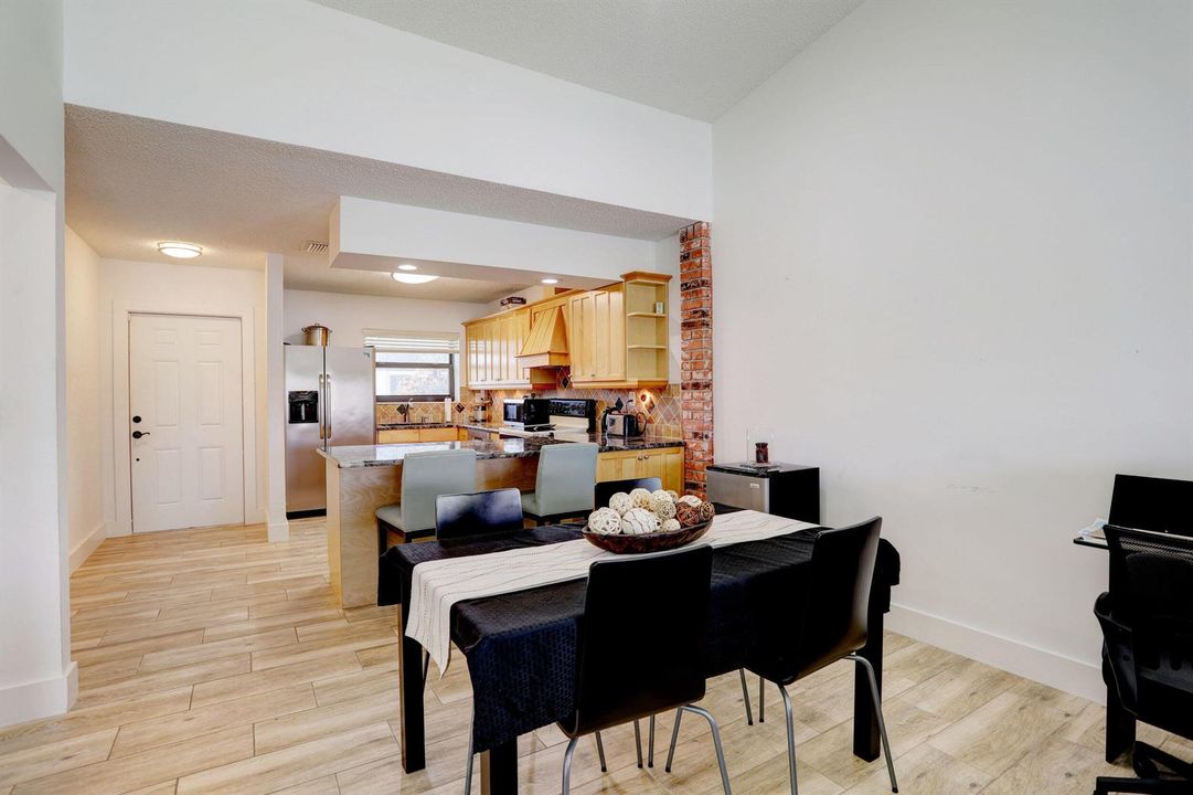 Dining Room and Kitchen
