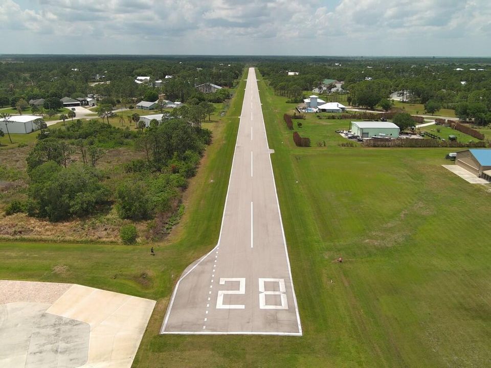 one of the finest private runways in FL