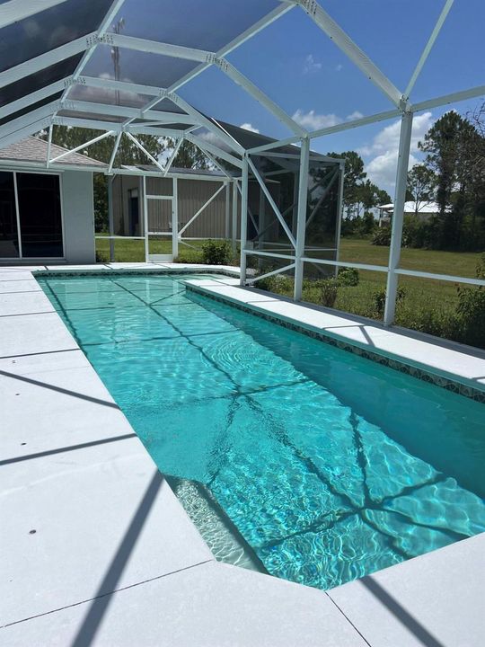 38 x10 feet lap pool