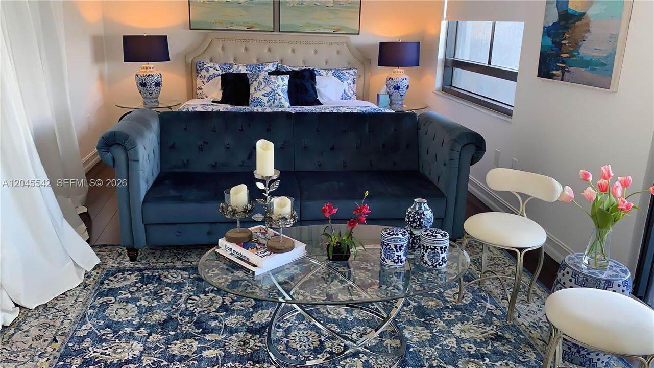Spacious and flexible living room