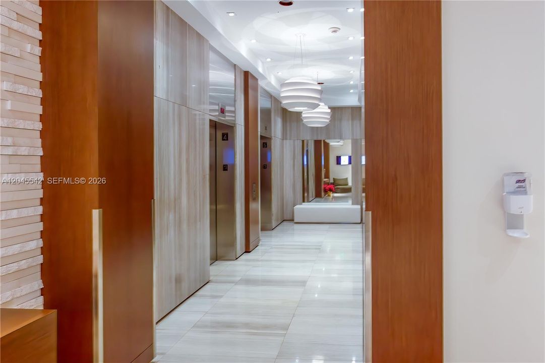 Elevator lobby