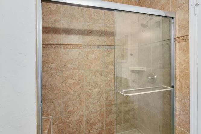 main shower