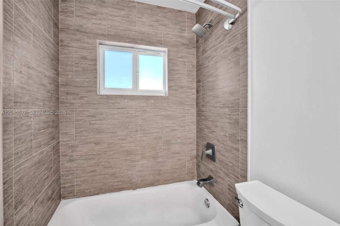 Hallway bathroom