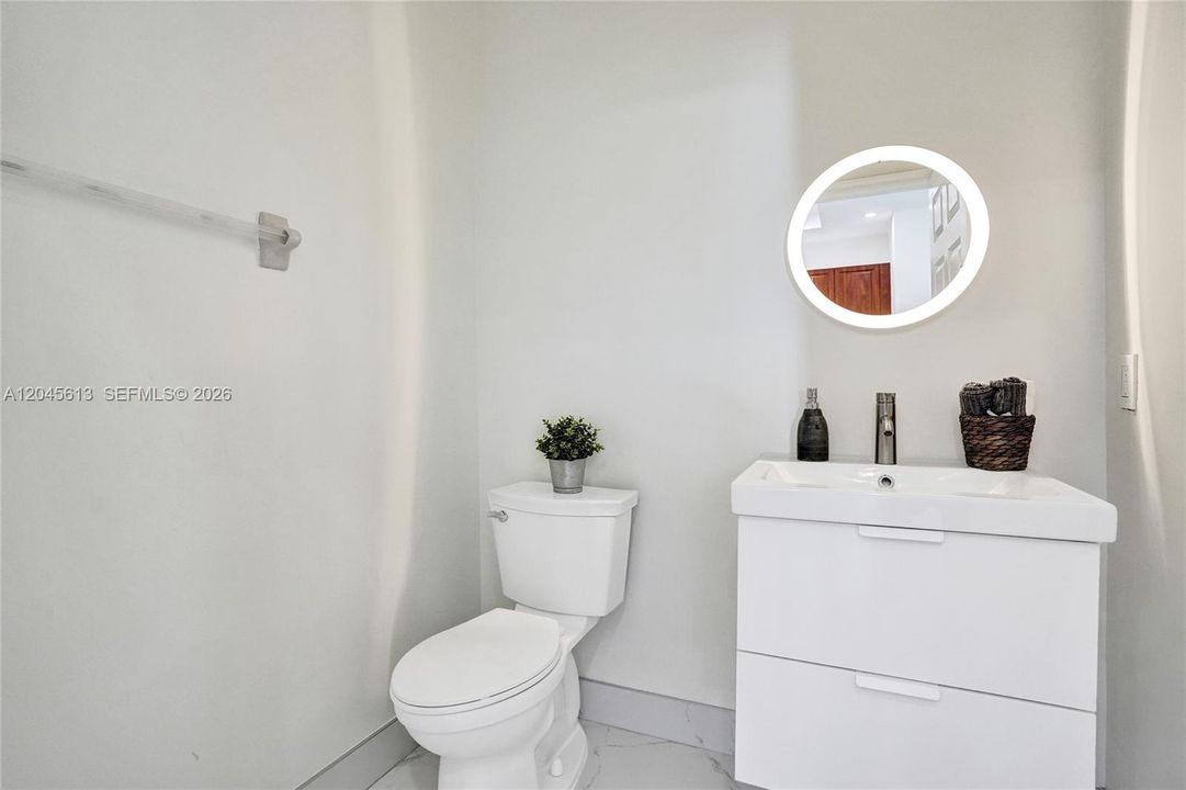 Downstairs Half Bath