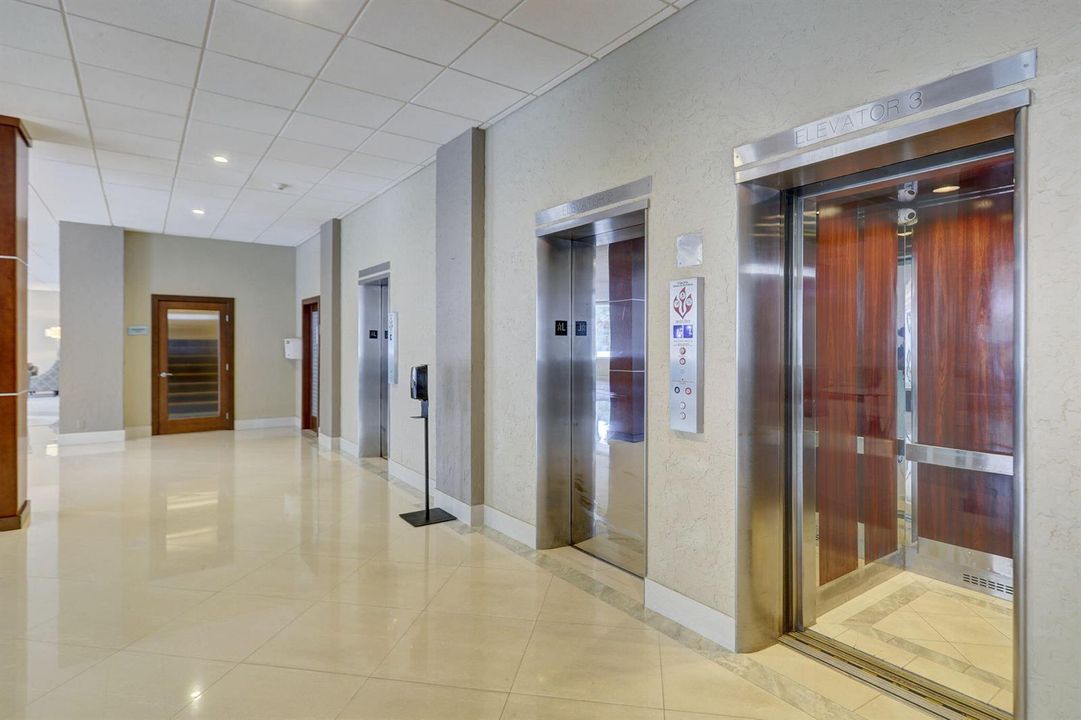 Elevators easy to access