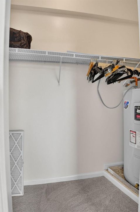 Second Bedroom Walk-in Closet