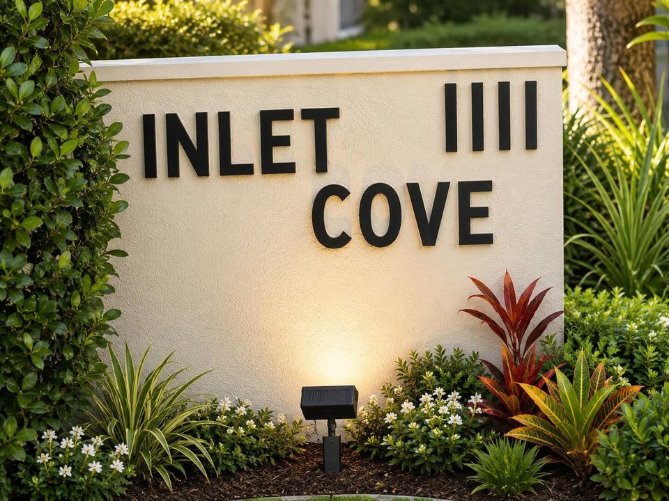 Ai Generated Front Entry Sign