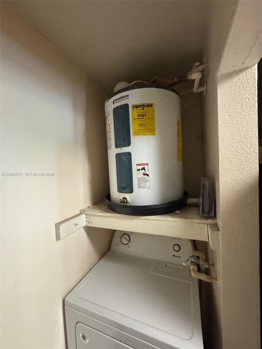 new washer just recently replaced