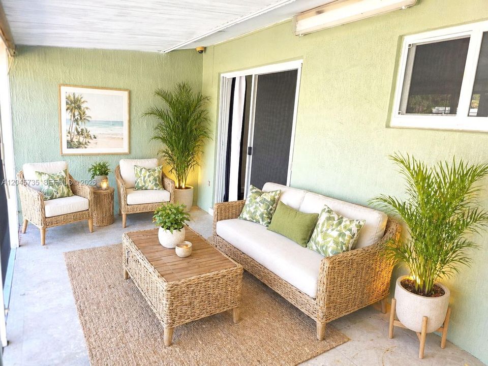 Porch-Virtually Staged