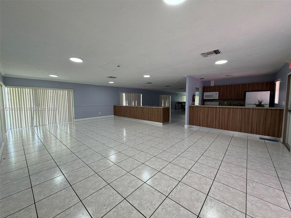Clubhouse kitchen
